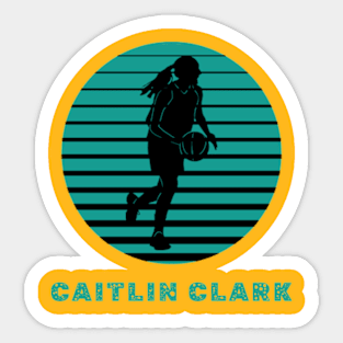 Caitlin Clark design. Sticker